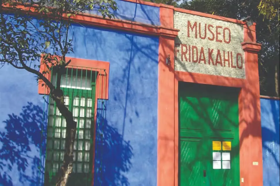 Entrada a la Casa Azul de Frida Kahlo