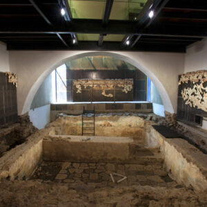 Museo de Sitio, ex Convento de Santa Cruz de Santiago Tlatelolco y Caja de Agua