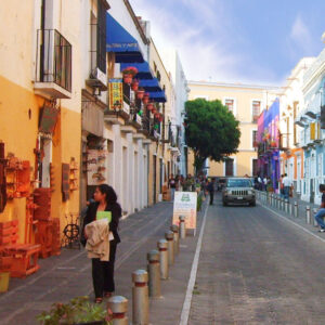 El Callejón de los Sapos en Puebla