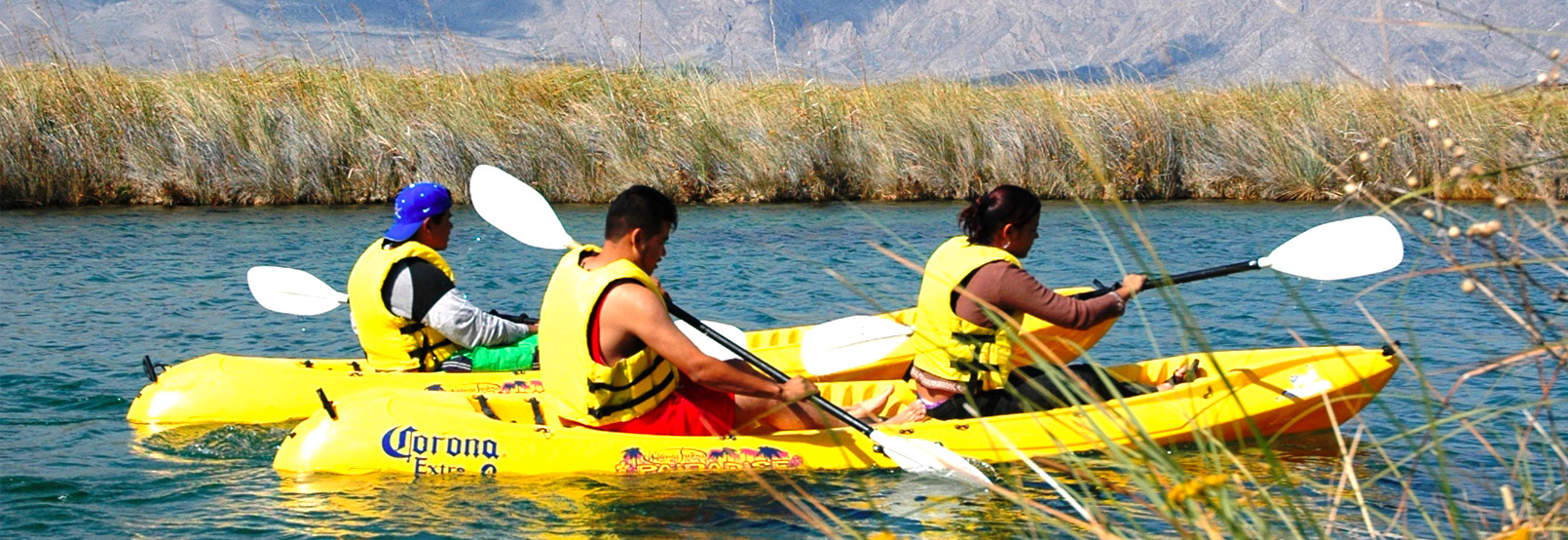 Kayak en Coahuila